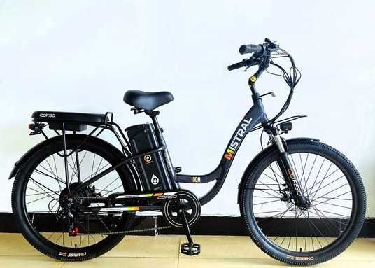Купить Электровелосипед Corso Mistral 26 MS-26116 колеса 600W