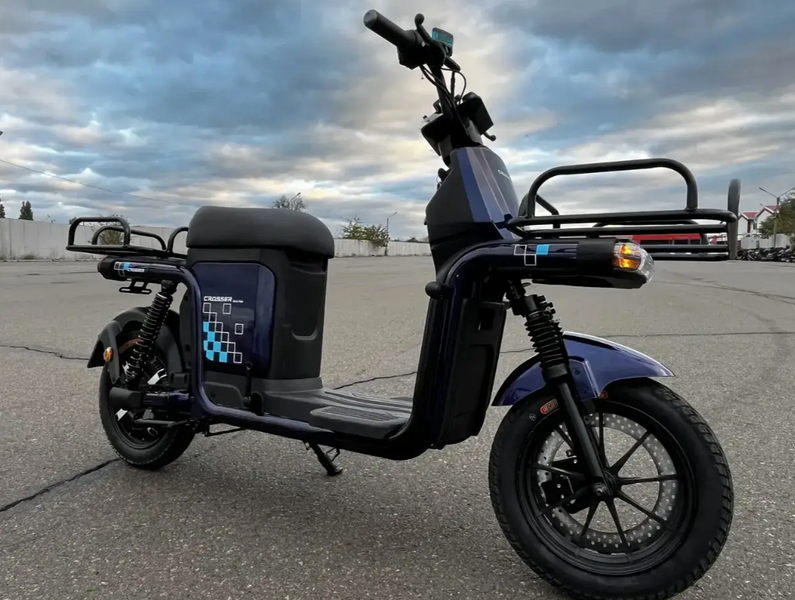 Велоскутер Crosser MAX литий батарея 60V/30AH/1200W 37862-9289 фото