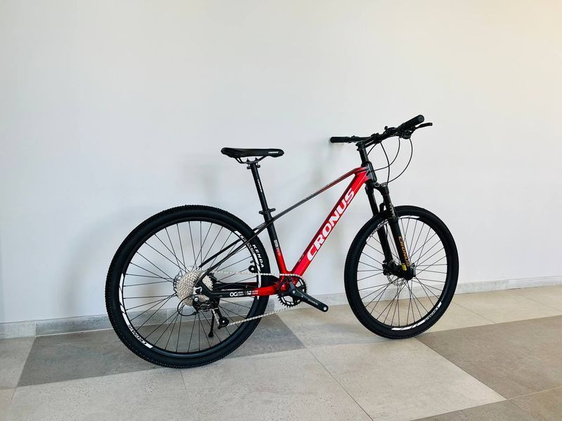 Велосипед CRONUS HURRICANE 27.5" 17.5" красно черный 47547-87 фото
