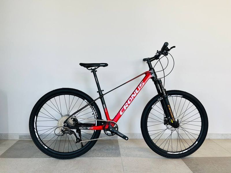 Велосипед CRONUS HURRICANE 27.5" 17.5" красно черный 47547-87 фото