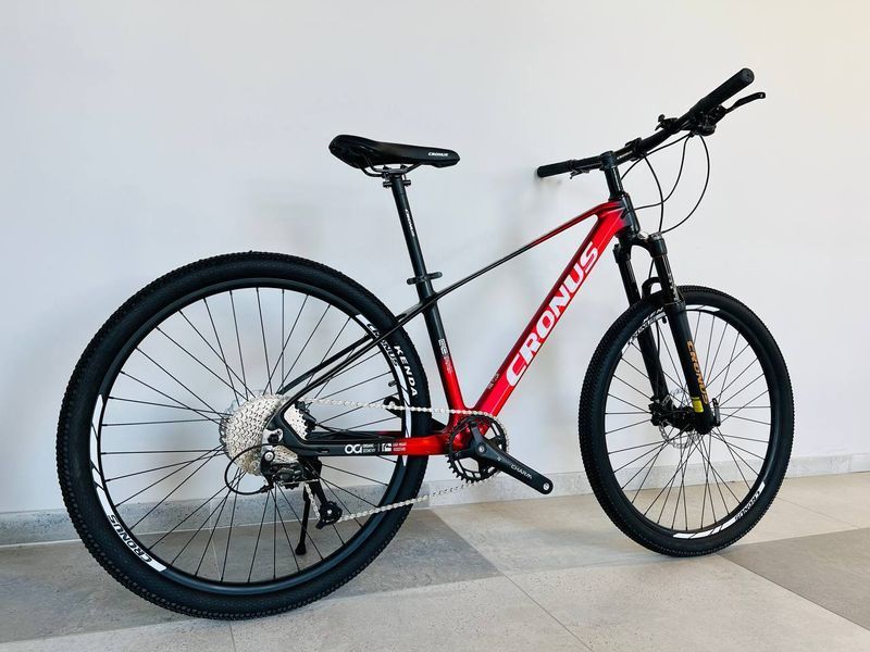Велосипед CRONUS HURRICANE 27.5" 17.5" красно черный 47547-87 фото