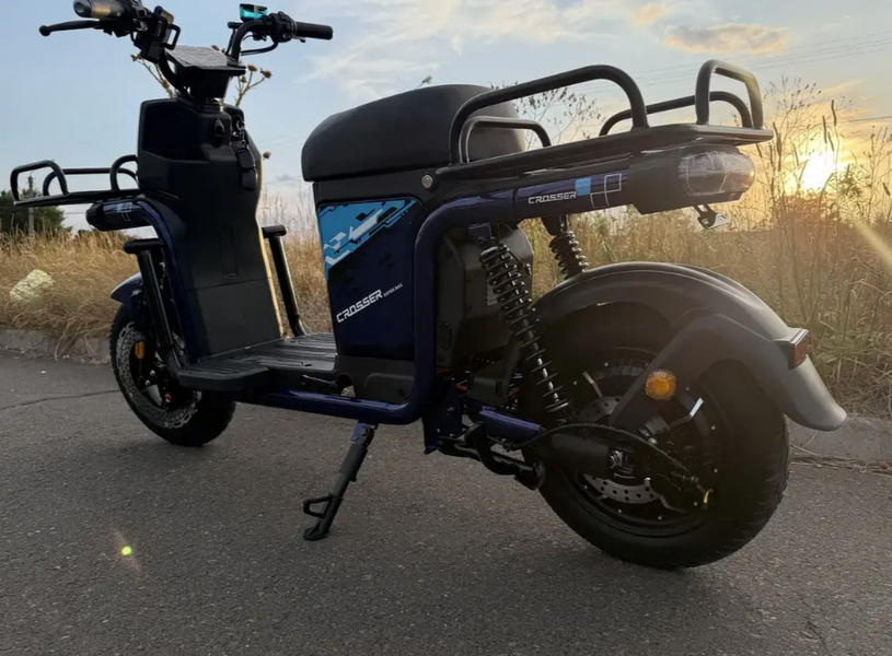 Велоскутер Crosser MAX литий батарея 60V/30AH/1200W 37862-9289 фото