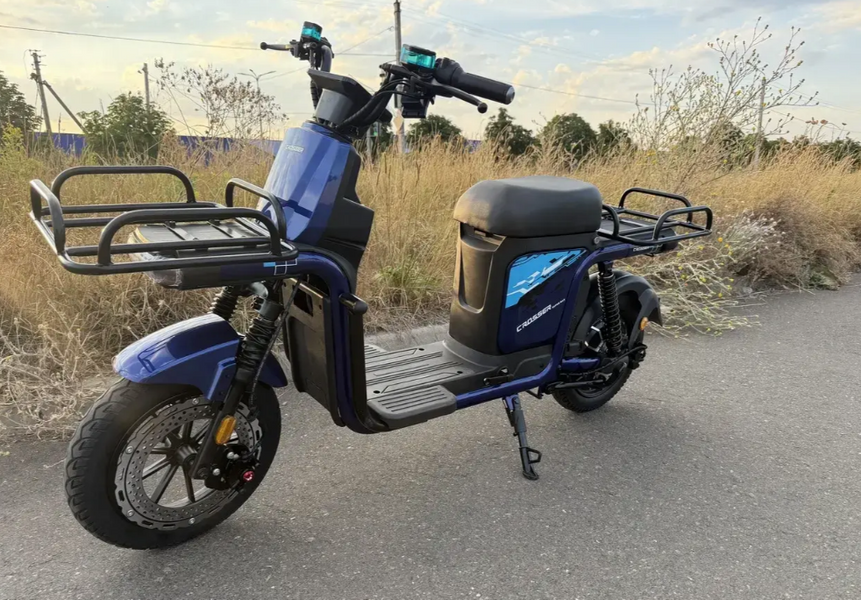 Велоскутер Crosser MAX литий батарея 60V/30AH/1200W 37862-9289 фото