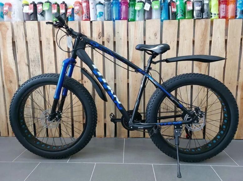 Фэтбайк TITAN JAGUAR 2022 ALLOY 26" 19&raquo; Черно-Синий 1747912811 фото
