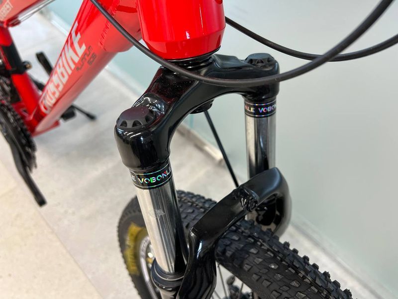 Подростковый Спортивный Велосипед CROSSBIKE EVEREST 24"12" красный 62356246 фото