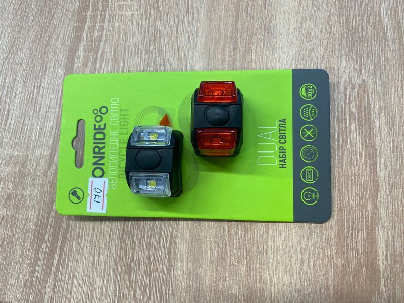 Набор света ONRIDE силиконовый Dual черный 69079900016 фото