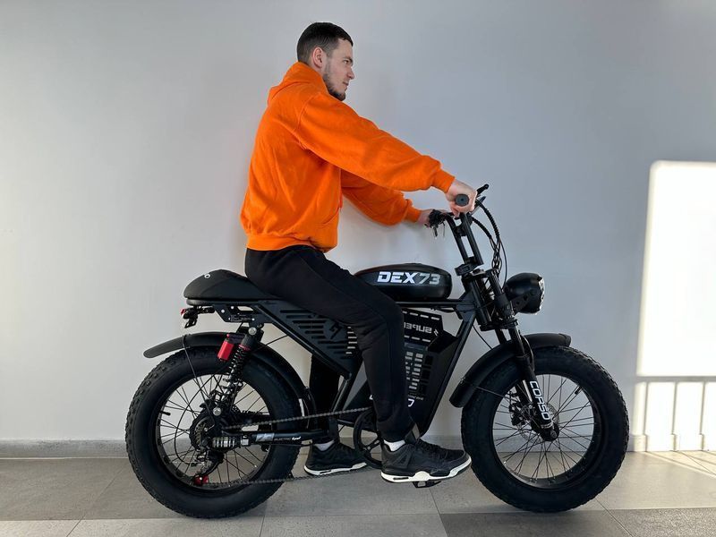 Электрофетбайк Corso "DEX-73"PRO 20" дюймов, стальная рама, двигатель 1200W, аккумулятор 48V23Ah 23463 фото