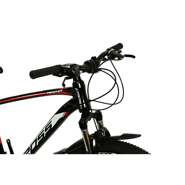 Велосипед Cross Tracker 27,5 рама 17 алюминий черно красный 451463256 фото