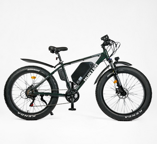 Електровелосипед Corso &laquo;Hunter&raquo;HR-57033 26" дюймів  рама алюмінієва 19&rsquo;&rsquo; 750W 48V20Ah 7299-28 фото