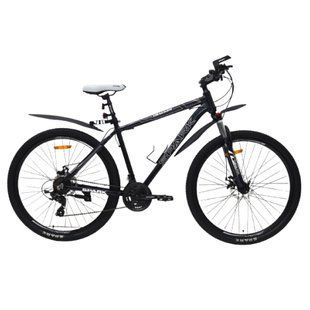 Велосипед SPARK TRACKER 29 жемчужный черный колеса - 29", алюминиевая рама - 19" 4389-65 фото