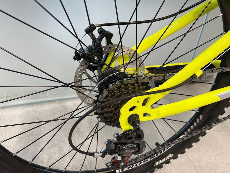 Велосипед Спортивный Crossbike Storm 24 рама 12 желтый 456798235 фото