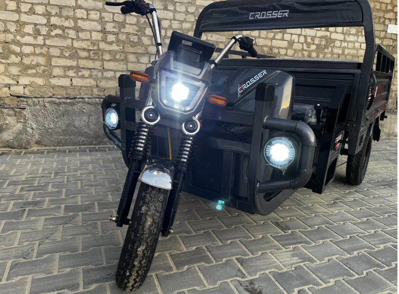 Електротрицикл вантажний Crosser CARGO 18 72V/58Ah/1500W 76545 фото