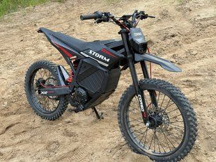 Діртбайк електричний Corso Storm E-3000 Rally SM-42506 - рама сталева, двигун 2999W, акумулятор літієвий 72V27AH 758-70 фото