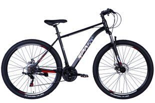Велосипед сталь 29" SPACE NEPTUNE (035) AM DD тріскачка рама-20" чорно-червоний 2024 89988 фото