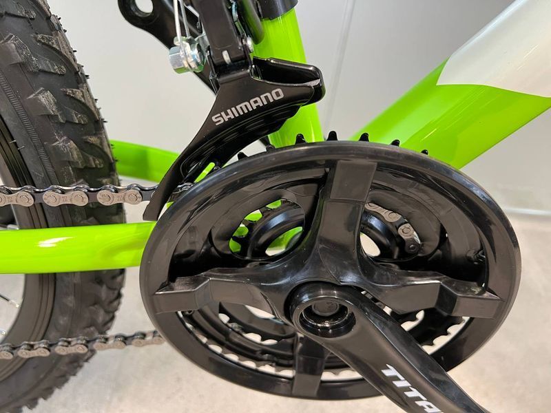 Велосипед Спортивный Crossbike Storm 24 рама 12 зеленый 37469857 фото