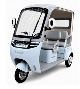 Електричний трицикл CORSO Twist WS/Silver 1500W-72V-30Ah LiteFo4 шини 10 7837-39 фото
