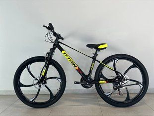 Велосипед Titan Magic 26" 15" Чорний-Неоновий жовтий 890-9-889 фото
