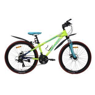 Велосипед SPARK TRACKER 13 26 неоновый лаймовый (колеса - 26'', алюминиевая рама - 13'') wwwww фото