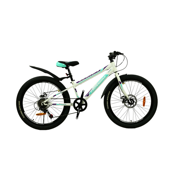 Велосипед CrossBike Legion 24" 11" Білий  t56u5i76567 фото