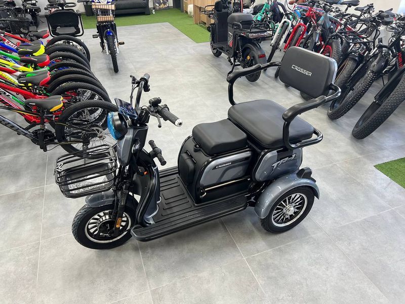Трехколесный Электроскутер Crosser 72V/20AH/1000W 9657 фото