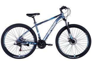 Велосипед Алюмiнiй 29" SPACE MERCURY Хардтейл DD рама-18" сіро-білий 2024 kk9878 фото