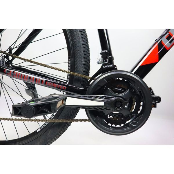 ГІРСЬКИЙ ВЕЛОСИПЕД CROSSBIKE ATLAS 29" 20" ЧОРНИЙ-ЧЕРВОНИЙ (крос атлас) 1584842867 фото