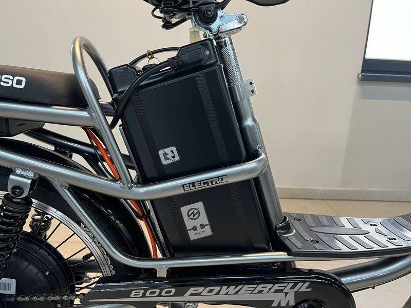 Електровелосипед Corso &laquo;Powerfull&raquo; 20" дюймів FW-73214  рама алюмінієва, двигун 800W, акум. 60V21Ah літієвий, зібраний на 75%, кошик 987-70 фото