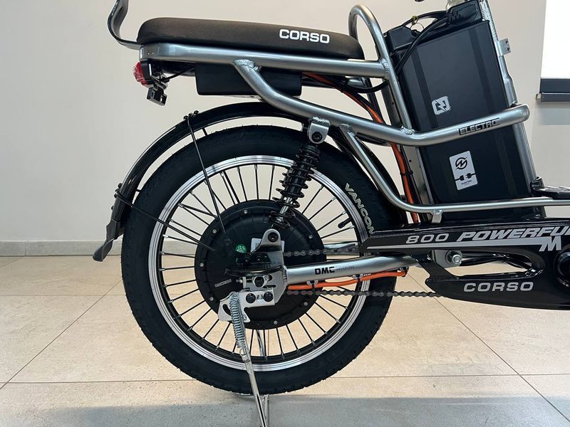 Електровелосипед Corso &laquo;Powerfull&raquo; 20" дюймів FW-73214  рама алюмінієва, двигун 800W, акум. 60V21Ah літієвий, зібраний на 75%, кошик 987-70 фото