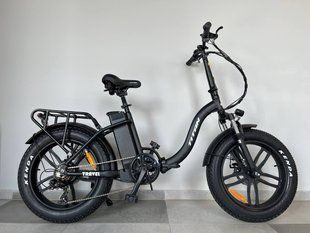 Електровелосипед E-Titan Travel 20.4" 13" Чорний 3873-02 фото