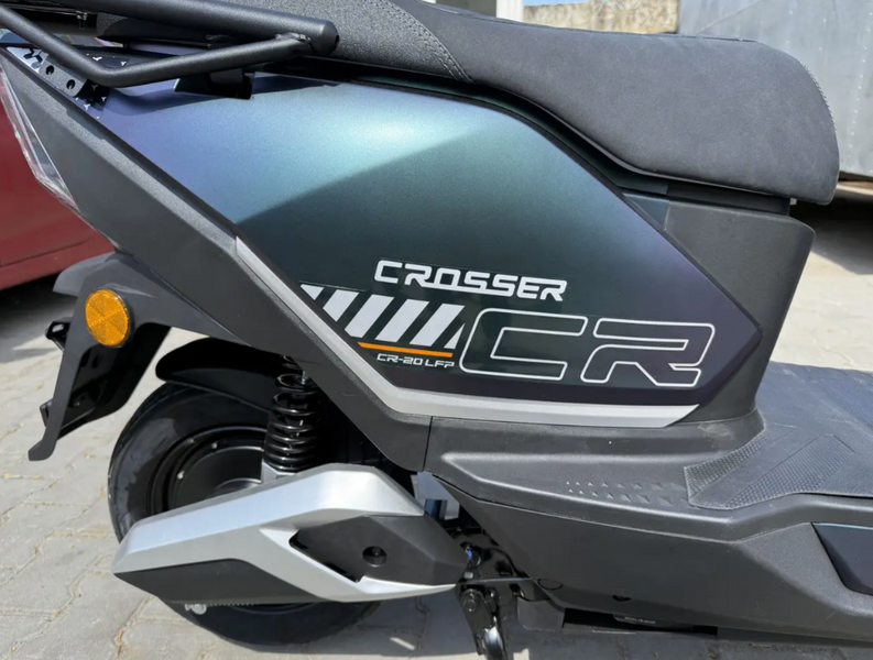 Электроскутер Crosser CR-20 литий железо фосфат 76.8V/30AH/2500W 2026  934-553 фото