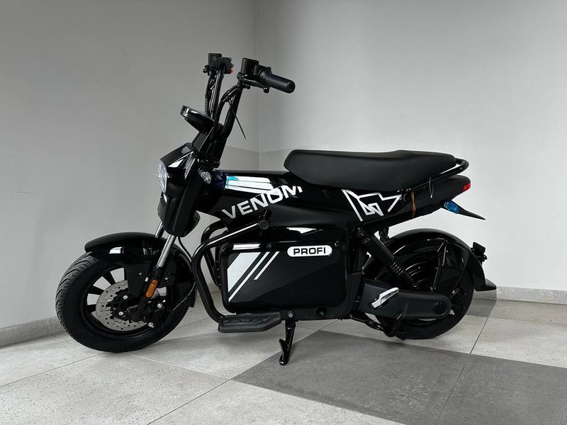 Електровелосипед  1500W 60V/20AH Prof1 VM-1201 VENOM/BAT Чорний 768-779 фото