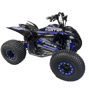 Квадроцикл акумуляторний FORTE ATV1000I Чорно-блакитний 8697-59767 фото