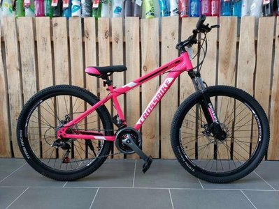 Велосипед спортивний crossbike storm колесо 26* рама 13-15-17 (shimano) рожевий 1640015577 фото