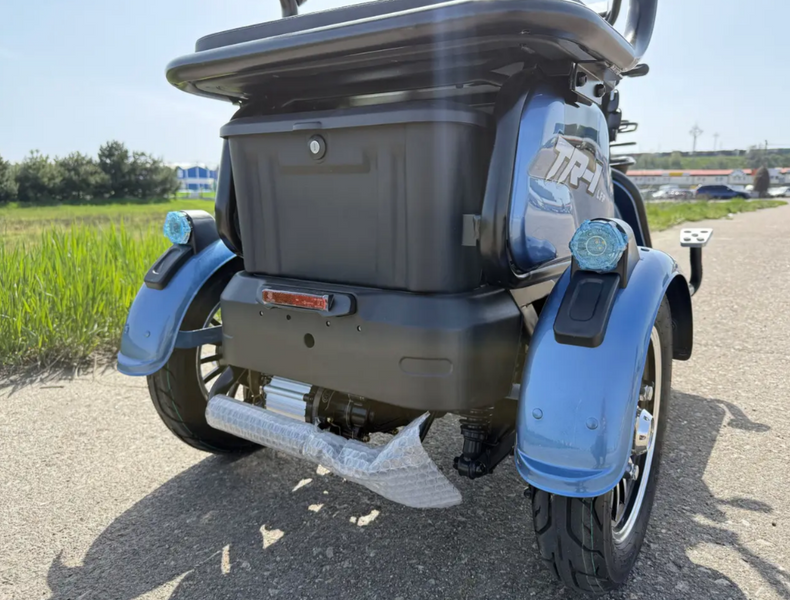Електро трицикл Crosser TR1 літій залізофосфат 76.8V/30AH/1500W  0786-87 фото