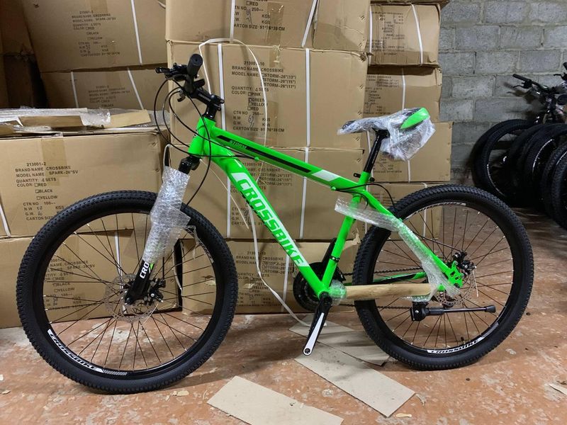 Велосипед спортивний crossbike storm колесо 26* рама 13-15-17 (shimano) рожевий 1640015577 фото