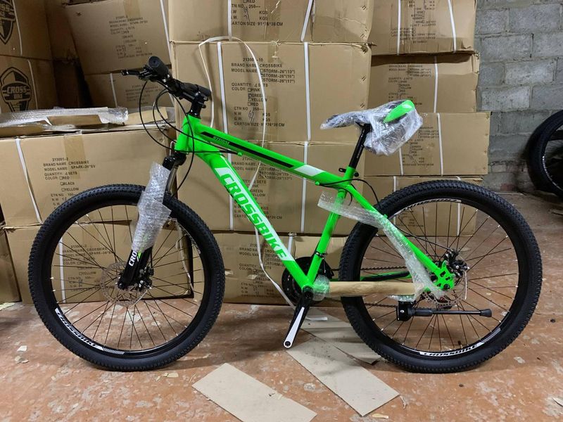 Велосипед спортивний crossbike storm колесо 26* рама 13-15-17 (shimano) рожевий 1640015577 фото